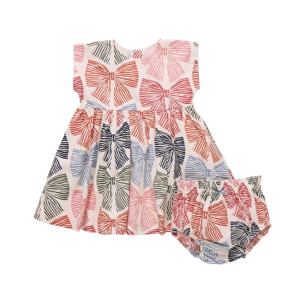 Pink Chicken  Baby Girls Adaline Dress Set, Multi